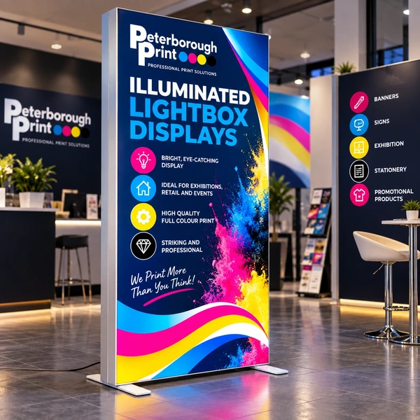  Illuminated Lightbox Exhibition Display