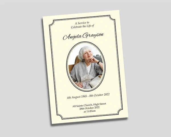 Funeral Order of Service